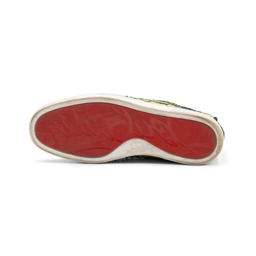 Christian Louboutin Louis Python Flat Aquarium Sneakers - Image 6