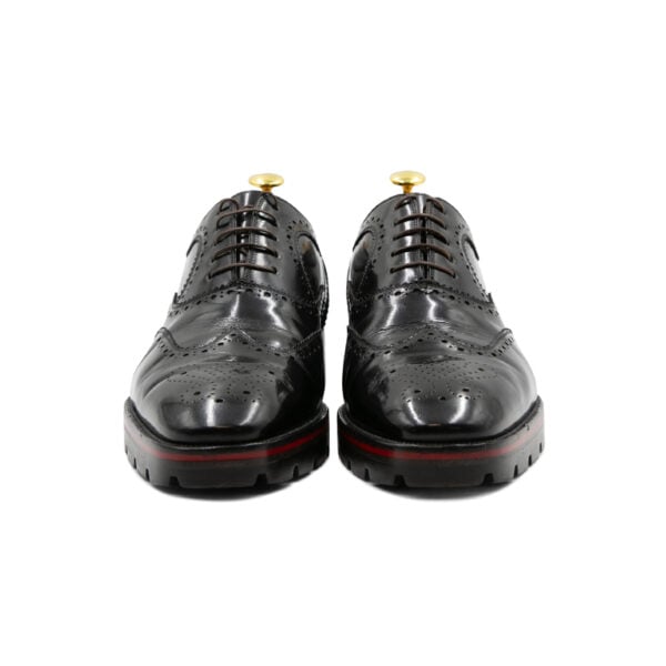 Christian Louboutin Charlie Me Flat Black Leather Shoes - Image 2
