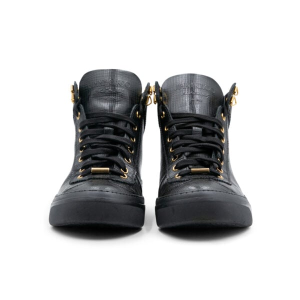 Jimmy Choo Argyle Leather Sneakers - Image 2