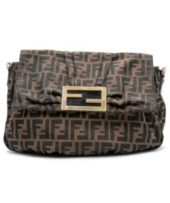 Fendi Mia Zucca Chain Shoulder Bag