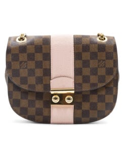Louis Vuitton Damier Ebene Wight Magnolia Cross Body Bag