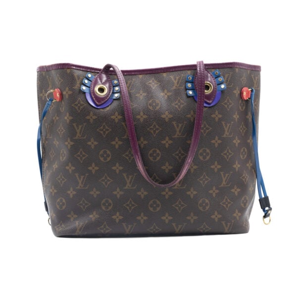 Louis Vuitton Limited Ed Monogram Canvas Totem Neverfull MM Bag