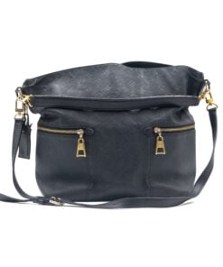 Louis Vuitton Black Monogram Empreinte Leather Melie Bag