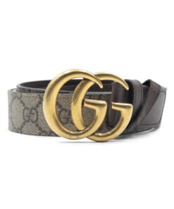 Gucci GG Supreme Leather Marmont Belt