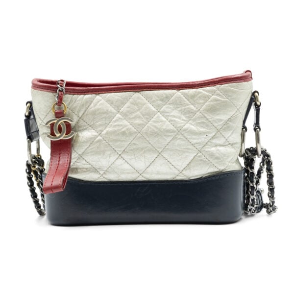 Chanel Quilted Gabrielle Mini Hobo Bag