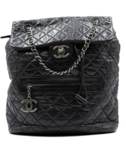 Chanel Black Paris-Salzburg Mountain Backpack