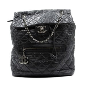 Chanel Black Paris-Salzburg Mountain Backpack