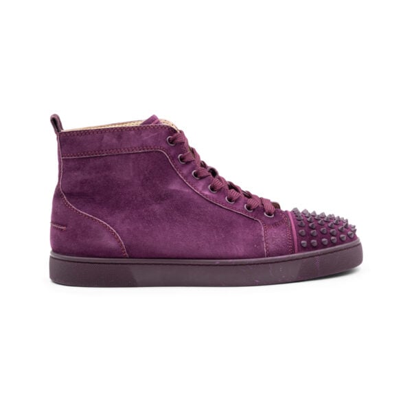 Christian Louboutin Merlot Lou Spikes High Tops - Image 3