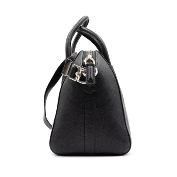 Givenchy Black Sugar Goatskin Leather Antigona Bag - Image 3