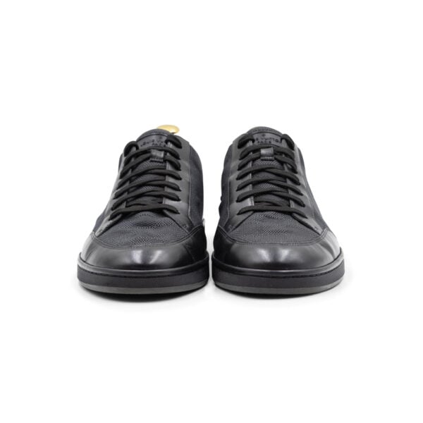 Louis Vuitton Black Damier Graphite Fabric Offshore Sneakers - Image 2