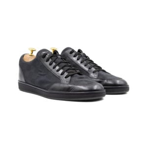 Louis Vuitton Black Damier Graphite Fabric Offshore Sneakers
