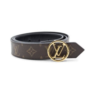 Louis Vuitton Epi Leather & Monogram Canvas Reversible Belt