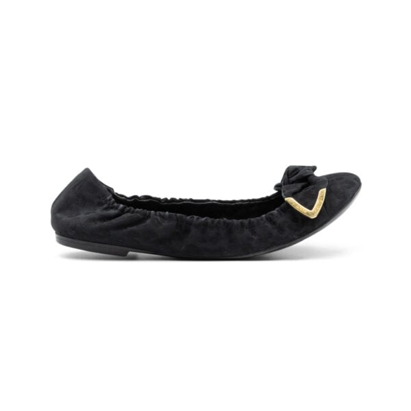 Louis Vuitton Black Leopard Amulet Ballet Flats - Image 2