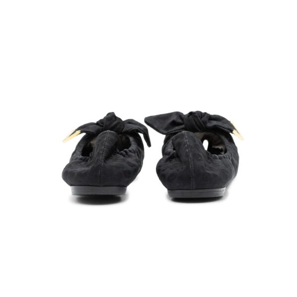 Louis Vuitton Black Leopard Amulet Ballet Flats - Image 5