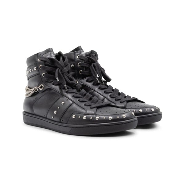 Saint Laurent SL-22 High "Wolly" Sneakers