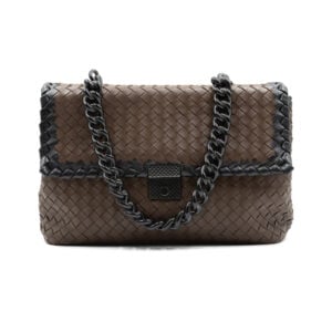 Bottega Veneta Chocolate Brown Olimpia Handbag