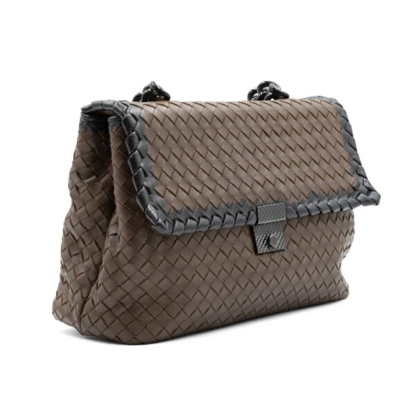 Bottega Veneta Chocolate Brown Olimpia Handbag - Image 3