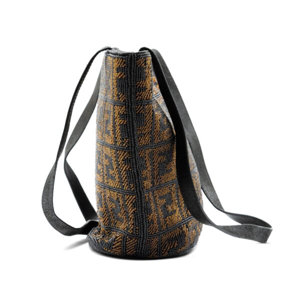 Fendi Vintage Beaded Mamma Shoulder Bag - Image 2
