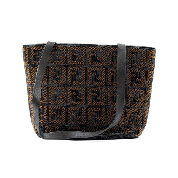 Fendi Vintage Beaded Mamma Shoulder Bag - Image 5