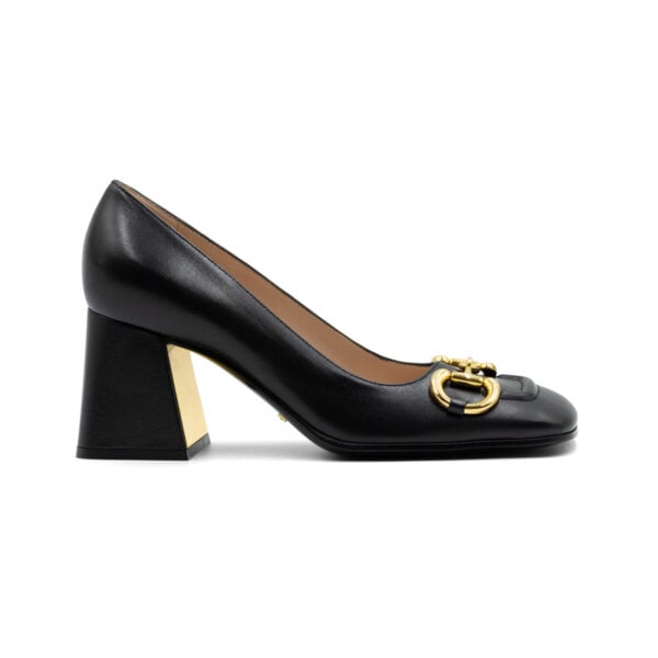 Gucci Horsebit Mid-heel Pumps - Image 3
