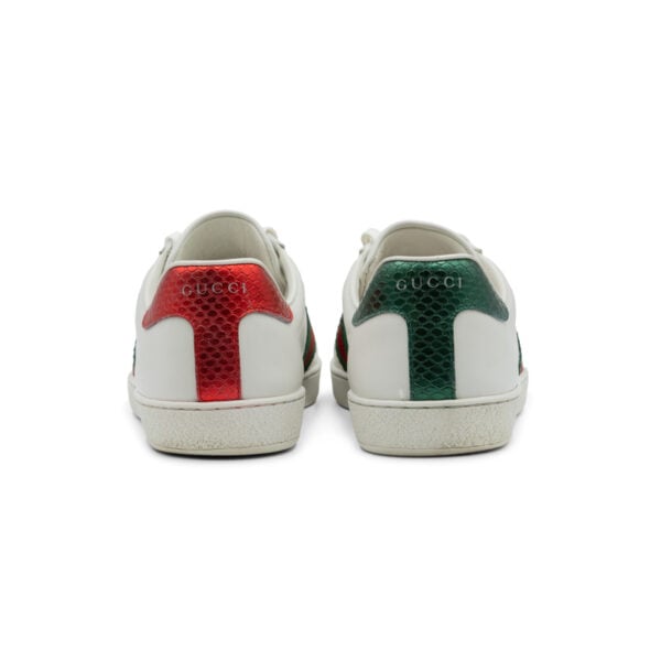 Gucci Bee Embroidered Ace Men's Sneakers - Image 5