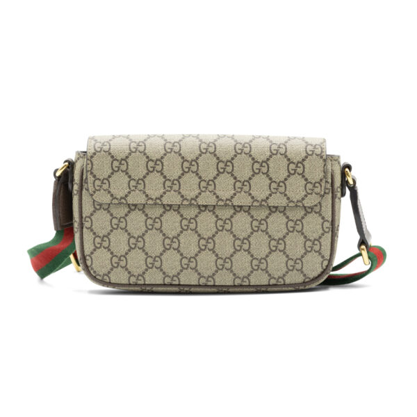 Gucci Beige/Ebony GG Supreme Ophidia Pochette - Image 2