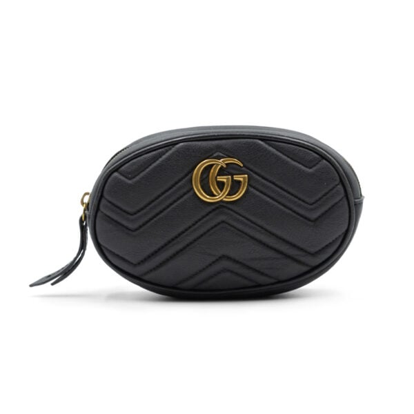 Gucci Black Marmont Belt Bag
