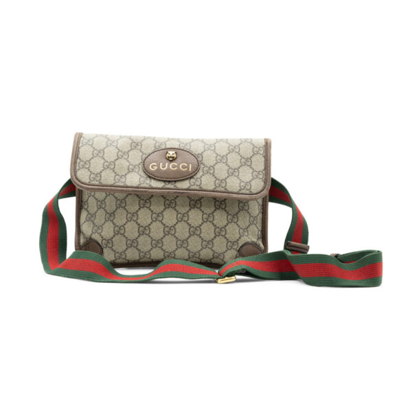 Gucci GG Supreme Neo Vintage Web Belt Bag - Image 6