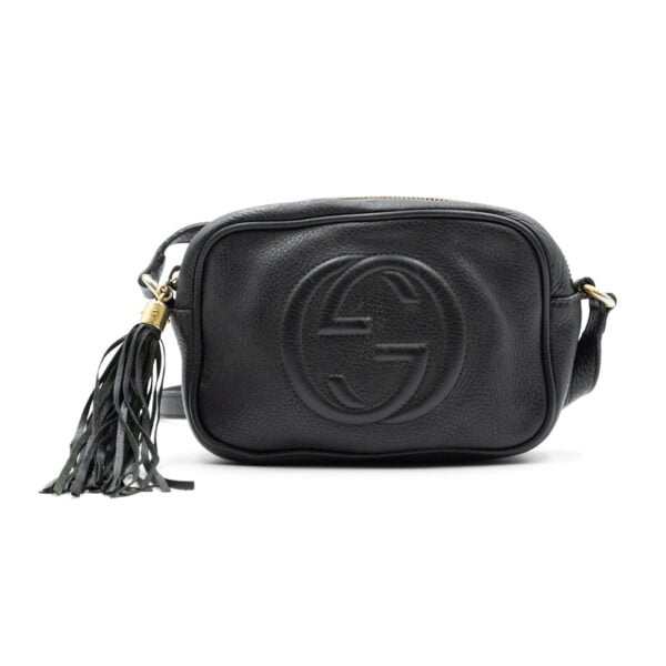 Gucci Black Soho Disco Mini Crossbody Bag