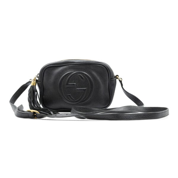 Gucci Black Soho Disco Mini Crossbody Bag - Image 6
