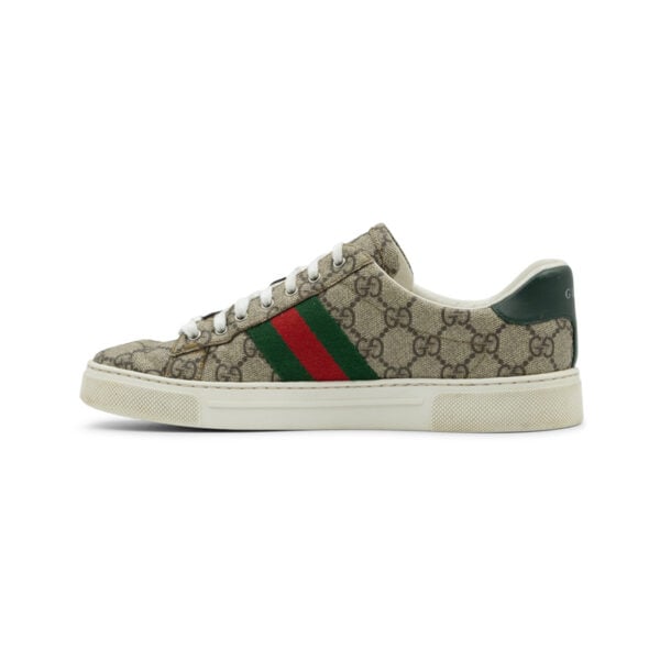 Gucci Women's Ace trainer with Web - Image 3