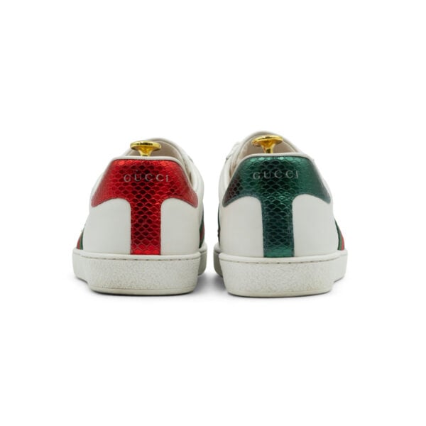 Gucci Bee Embroidered Ace Men's Sneakers - Image 5