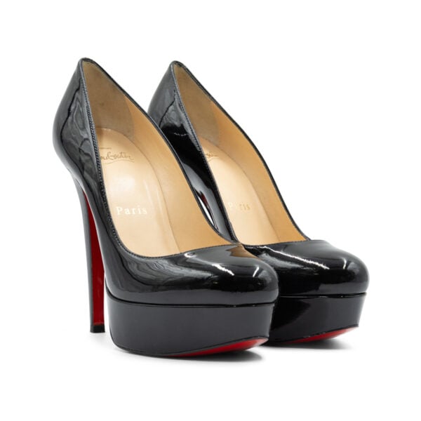 Christian Louboutin Patent Leather Bianca Pumps