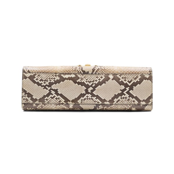 Gucci Python Gold Metallic Padlock Bag - Image 5