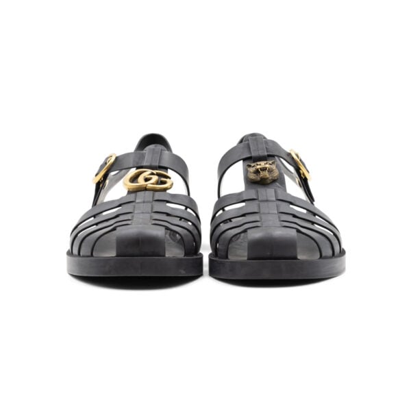 Gucci Men's Rubber Strap Sandals - Image 4