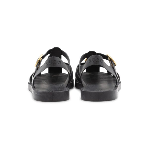 Gucci Men's Rubber Strap Sandals - Image 5