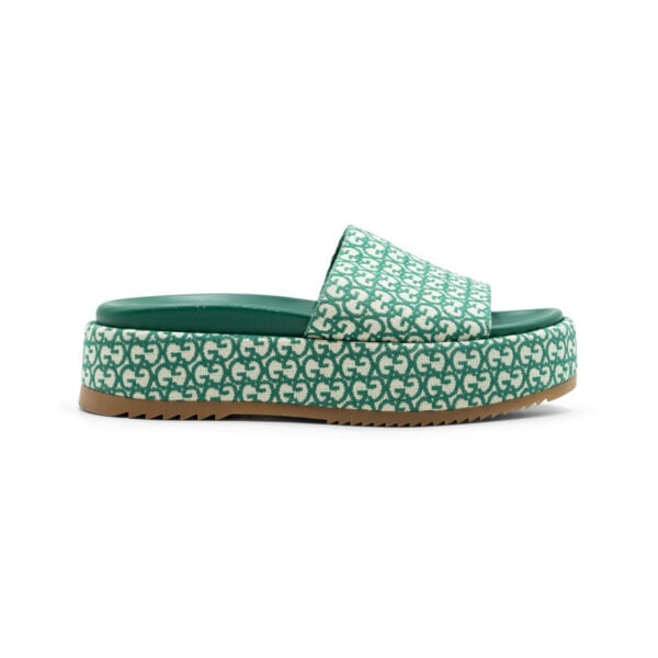 Gucci GG Emerald Platform Slides - Image 2