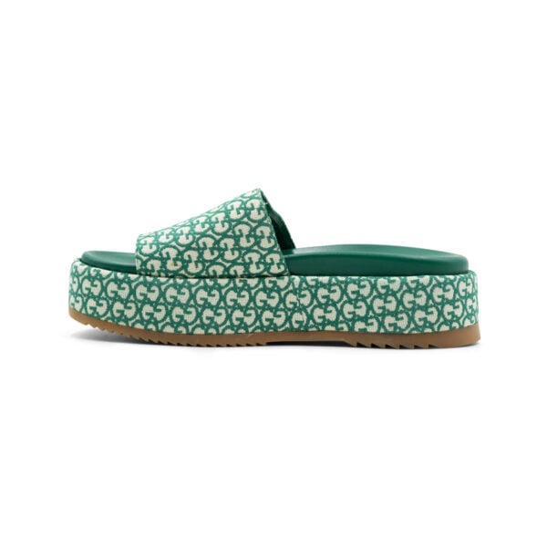 Gucci GG Emerald Platform Slides - Image 3