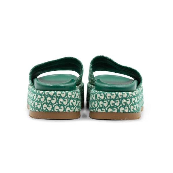Gucci GG Emerald Platform Slides - Image 5