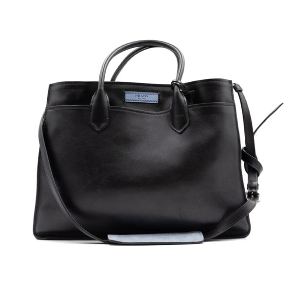 Prada City Calf Etiquette Dual Tote