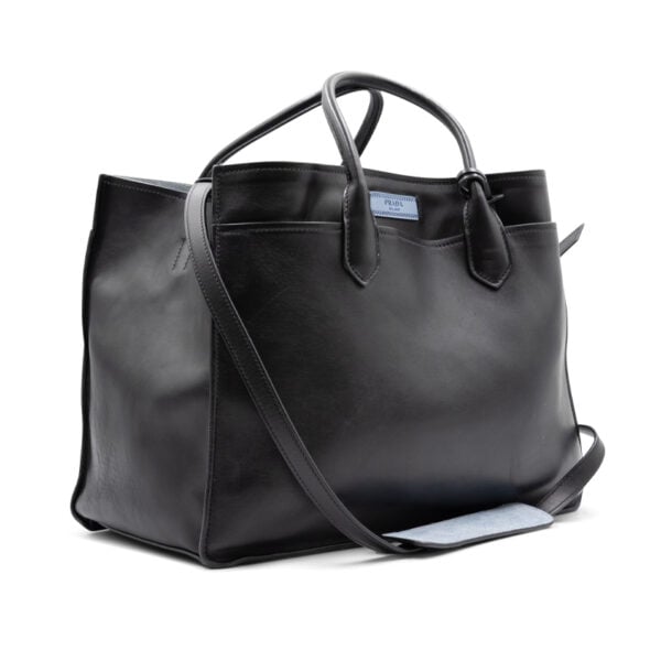 Prada City Calf Etiquette Dual Tote - Image 3
