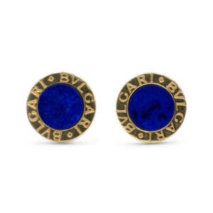 Bvlgari 18kt Lapis Lazuli Earring & Pendant Set