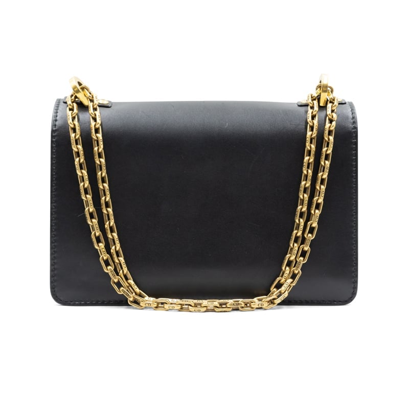 Dior J'Adior Black Calfskin Chain Flap Bag - Image 2
