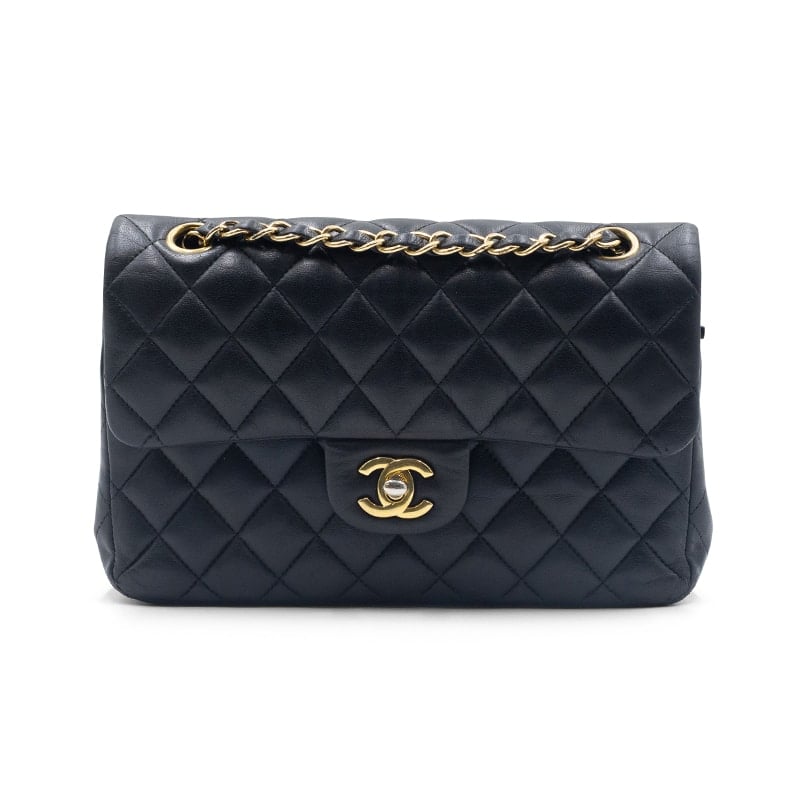 Chanel Classic Double Flab Lambskin Quilted Small Shoulder Bag