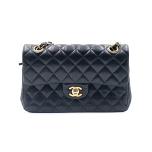 Chanel Classic Double Flab Lambskin Quilted Small Shoulder Bag