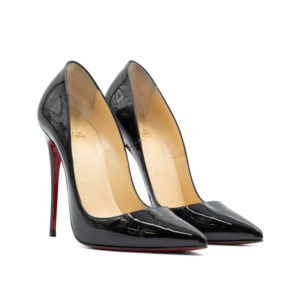 Christian Louboutin Black Patent So Kate
