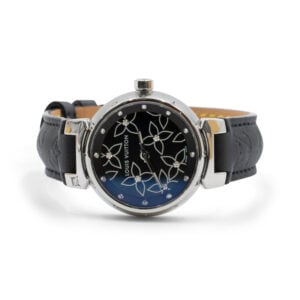 Louis Vuitton Ladies Tambour Lovely Diamonds Evening 30mm