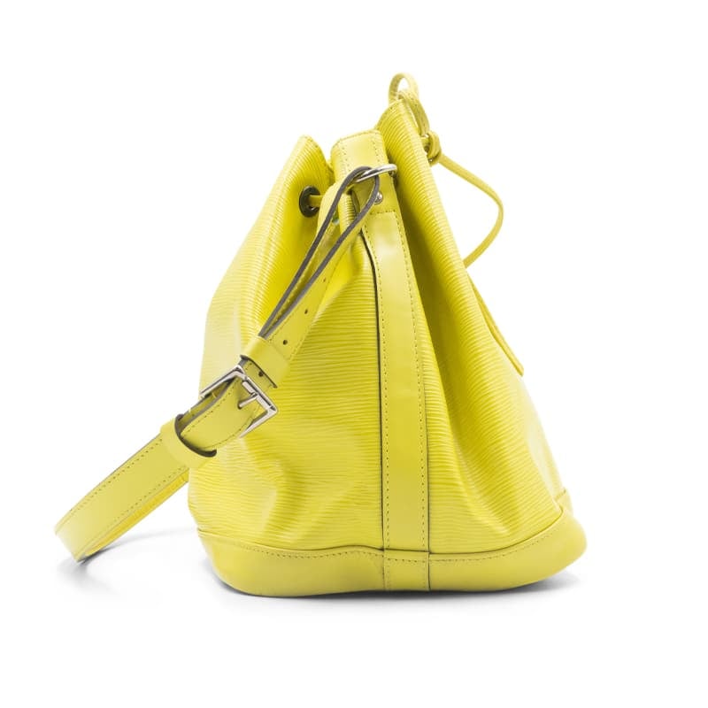 Louis Vuitton Epi Yellow Pistache Petit Noe Bucket Bag - Image 4