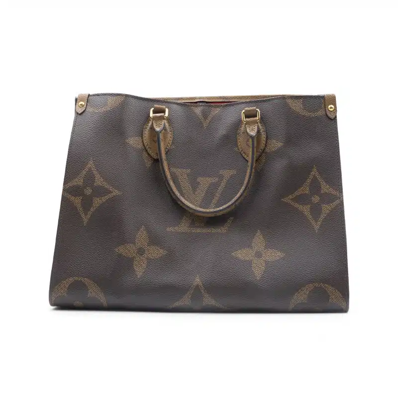 Louis Vuitton Beige/Brown Monogram Giant Reverse Canvas OnTheGo MM