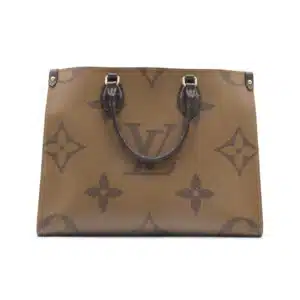 Louis Vuitton Beige/Brown Monogram Giant Reverse Canvas OnTheGo MM